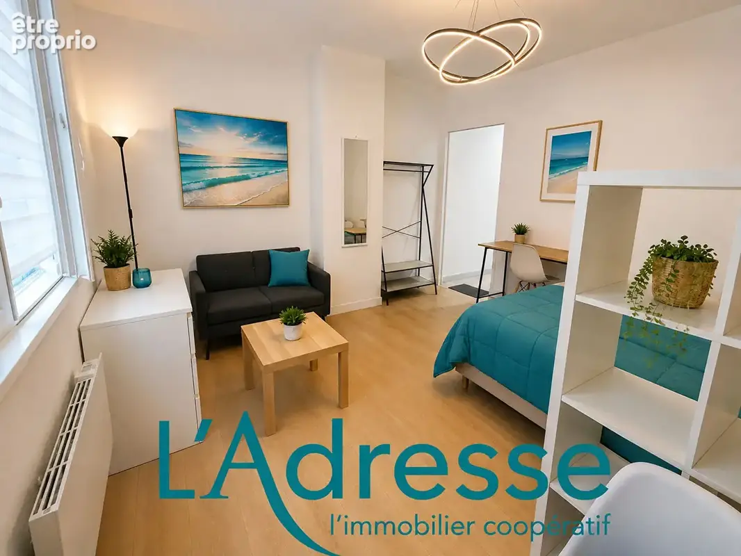 Studio Le Havre  DANTON1 pièce 23 m2 - photo 2