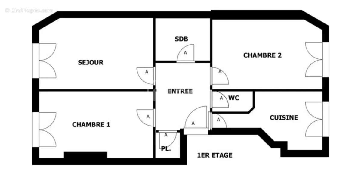 Appartement à COURBEVOIE