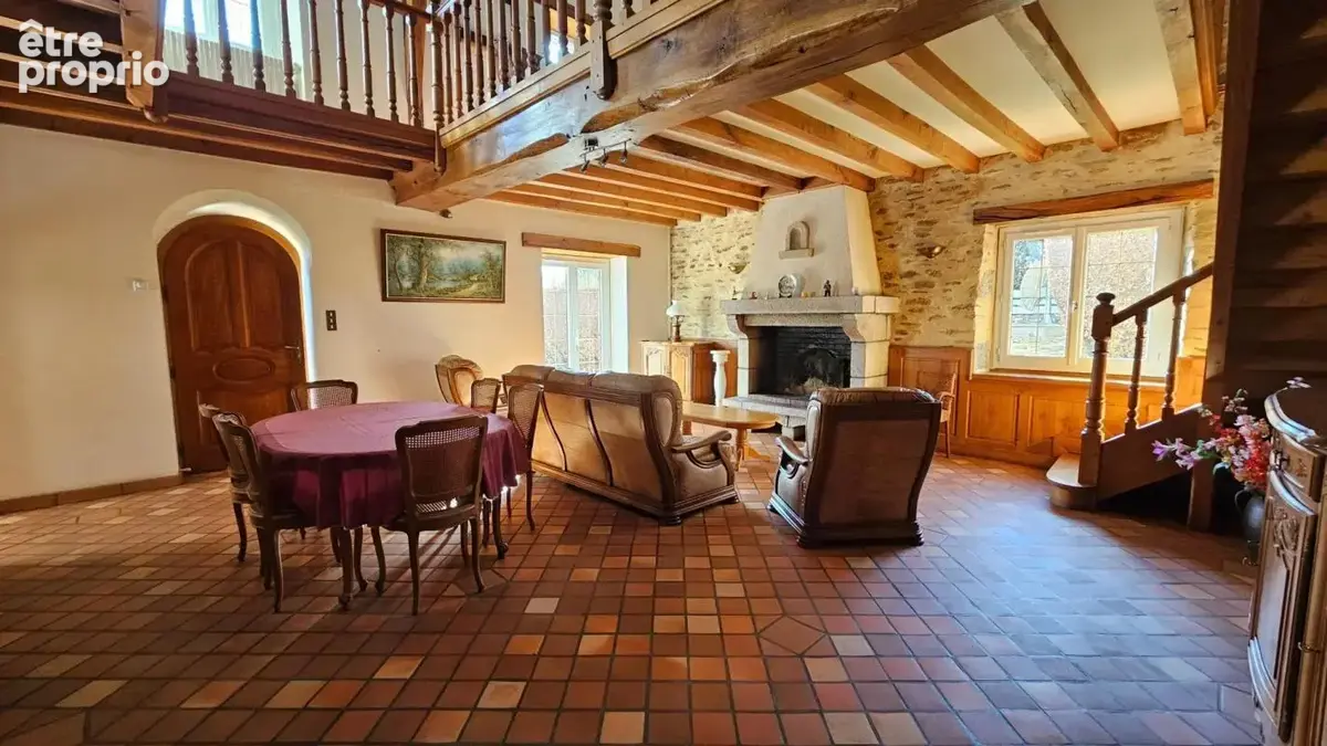 Maison en pierre 4 chambres + terrain 2500m² - photo 2