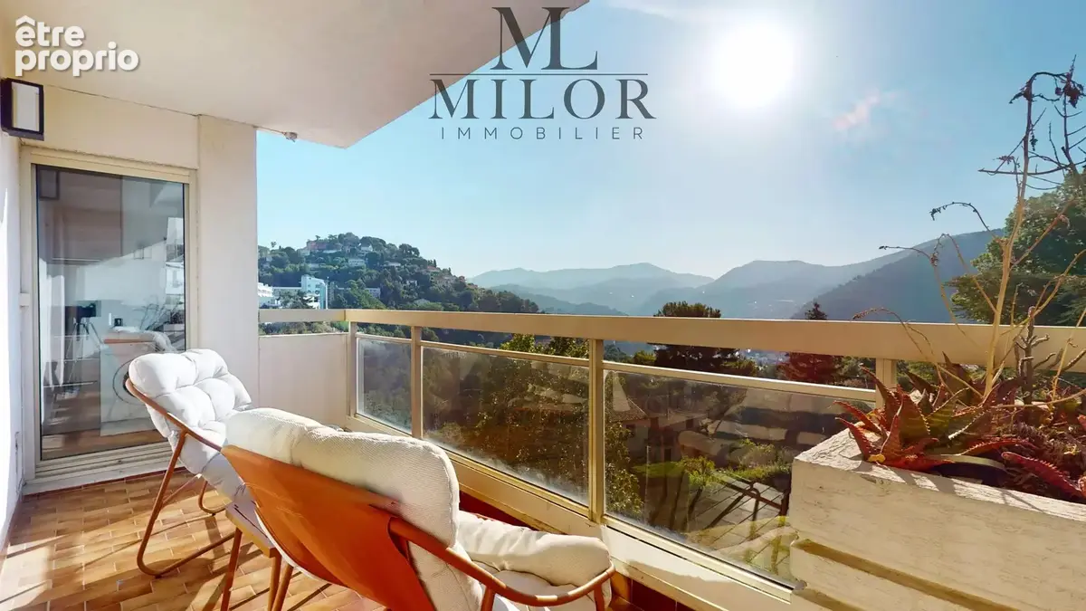 Studio - rimiez - terrasse - photo 2
