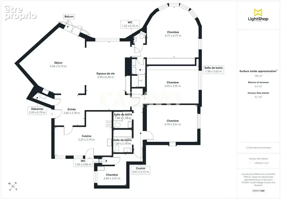 Vente Appartement 6 pièces de 167m² - 75015 Paris - photo 10