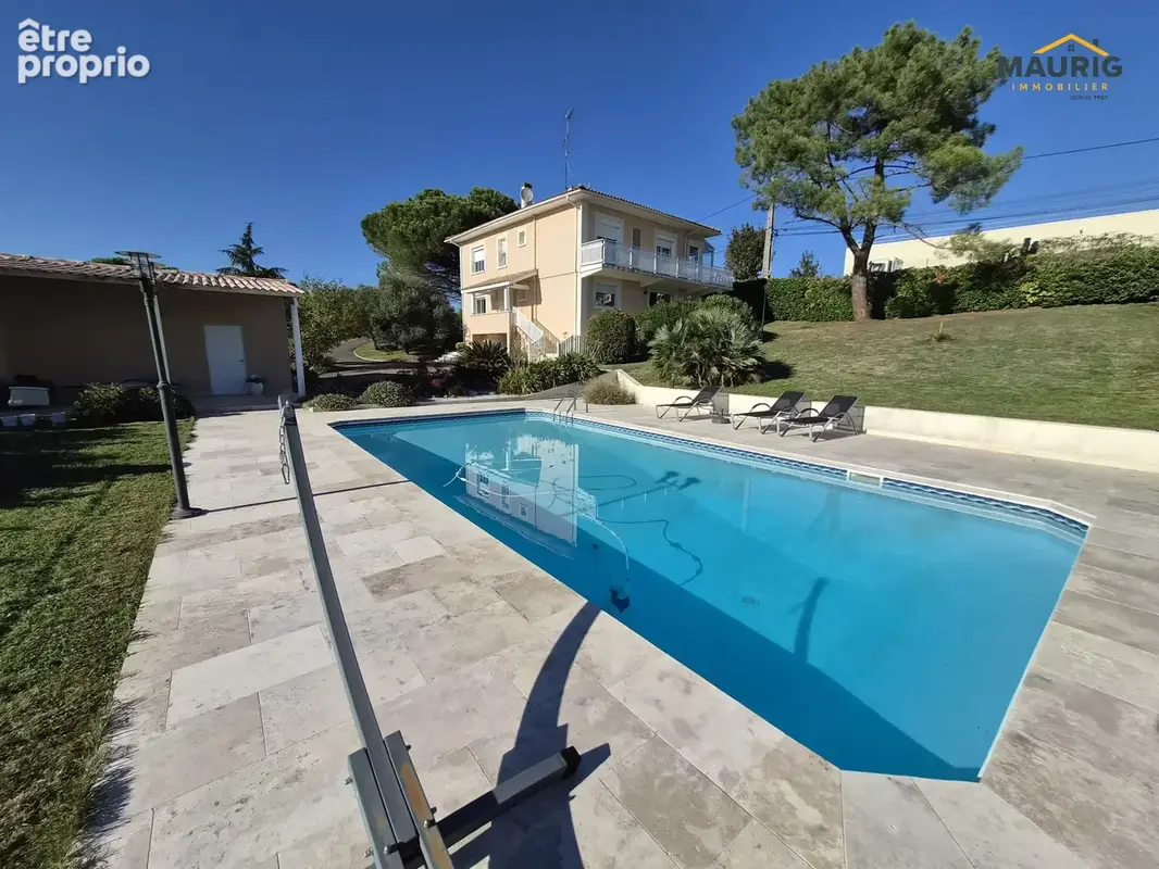 Maison 4 chambres avec piscine, double garage et terrain de 1 848 m2   environnement calme - marmande - photo 13