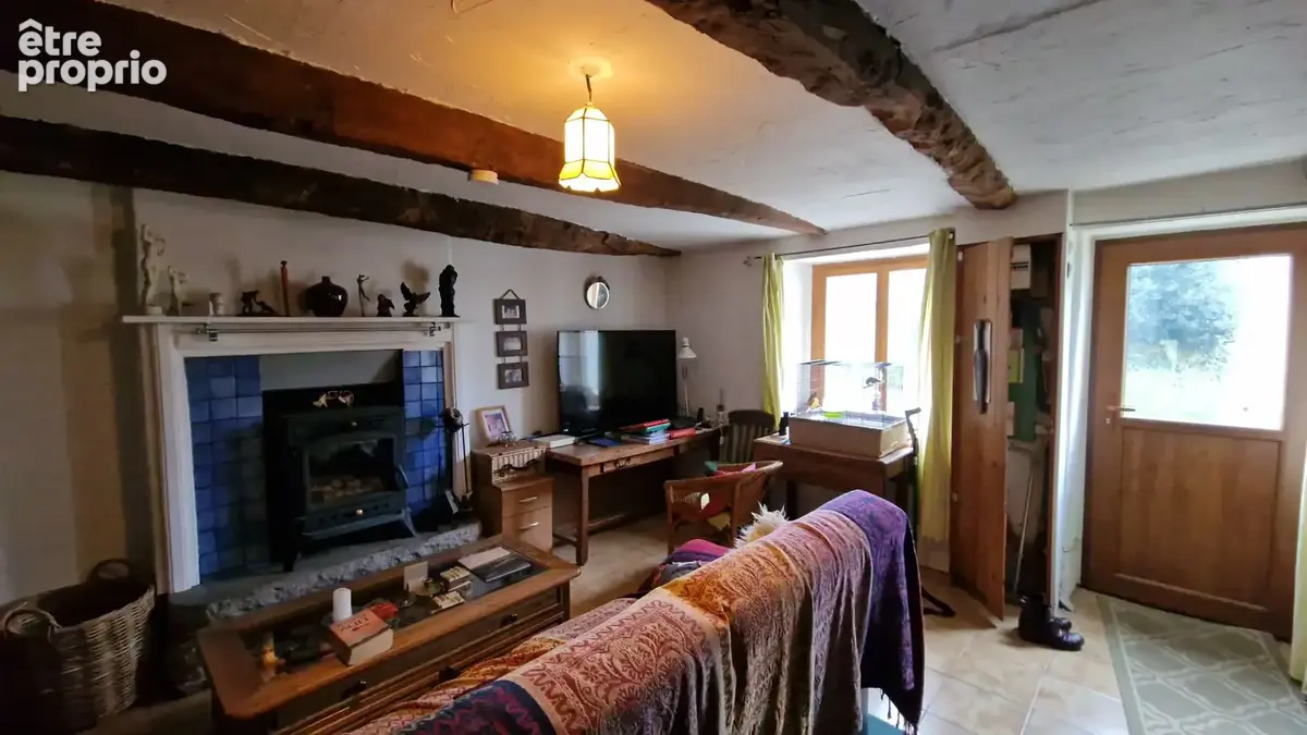 MORBIHAN - Proche Menéac- Maison 1 chambre avec grand jardin, bûcher, atelier (interieur)  et dépendance. Grand grenier à aménag - photo 8