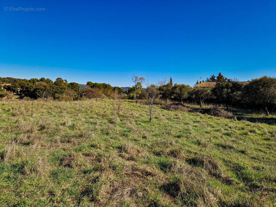 Terrain à LORGUES