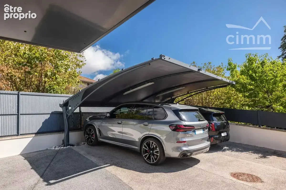 Saint-ismier — maison d’architecte contemporaine avec piscine chauffée, climatisation et vue belledonne - photo 21