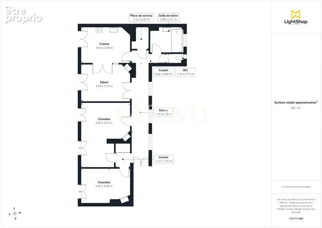 Vente Appartement 4 pièces de 90m² - 75020 Paris - photo 18