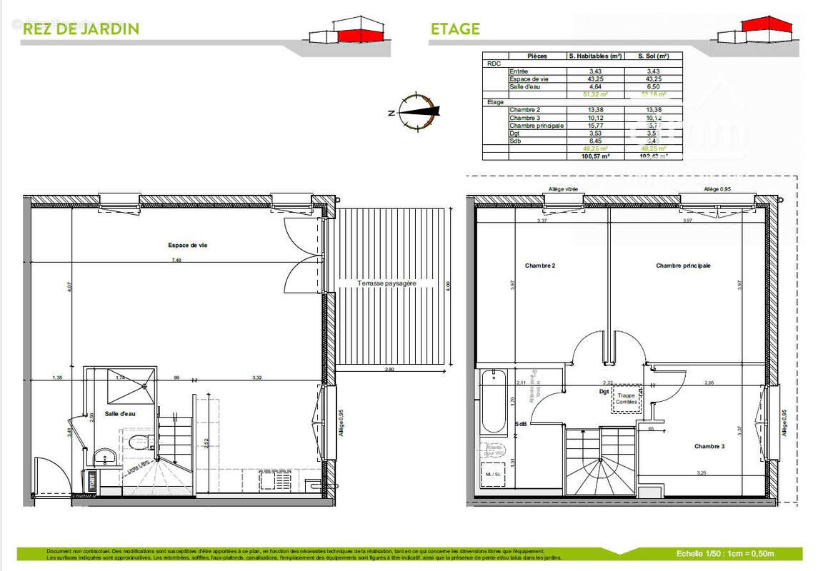 Appartement 100 m² à Thyez  - photo 3