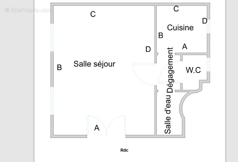 Appartement à COURBEVOIE