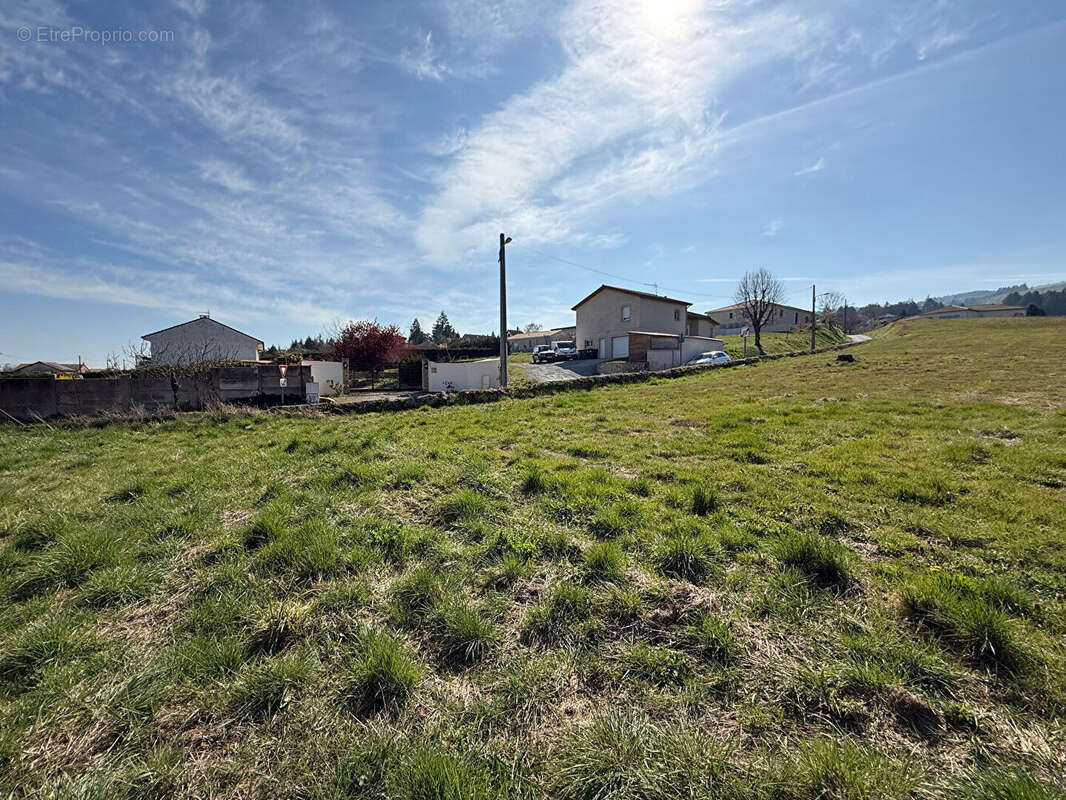 Terrain Saint Andre D Apchon 850 m2 - photo 3
