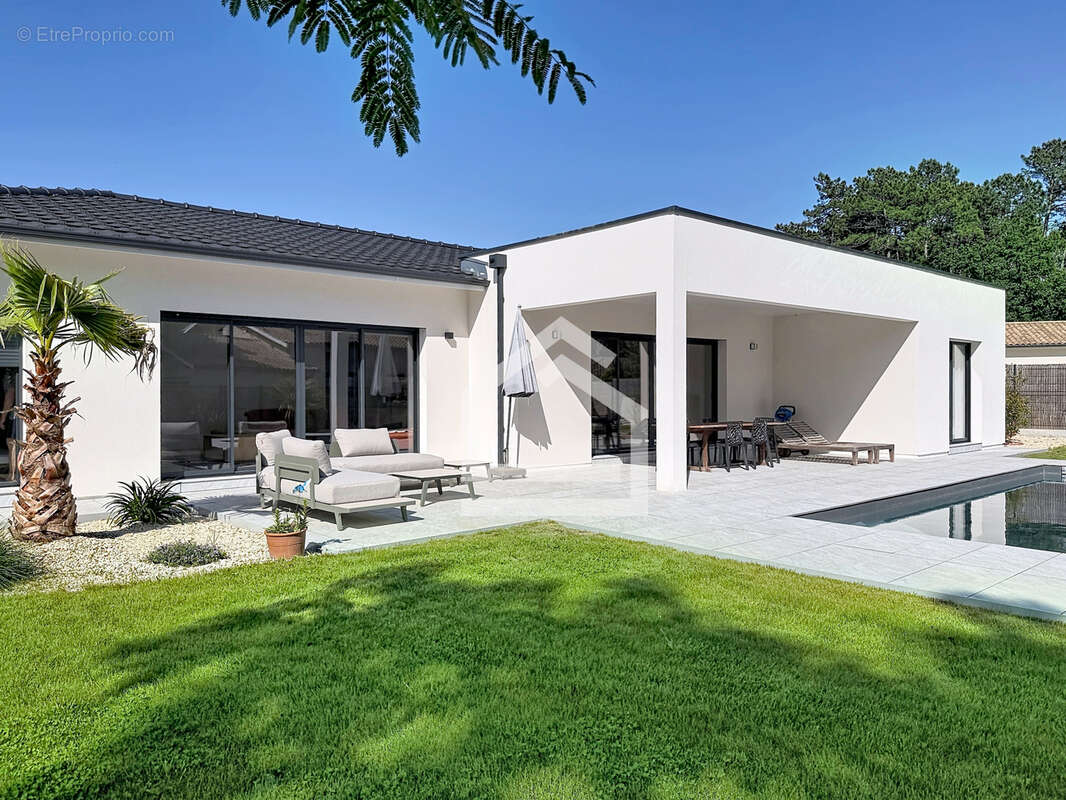 Saint Aubin de Médoc - Villa contemporaine de 2023 avec jardin et piscine - photo 22