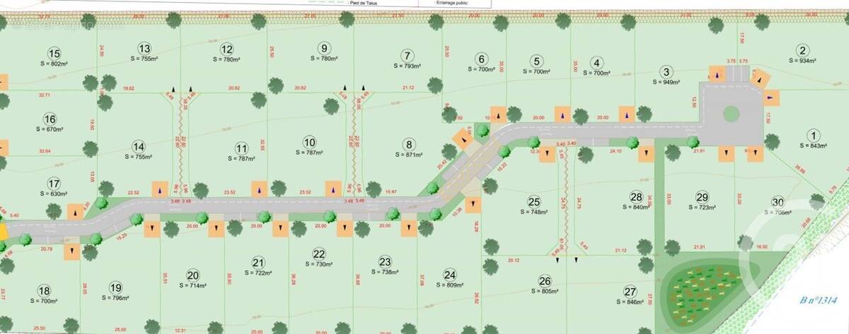 Terrain à MARCILLY-SUR-EURE