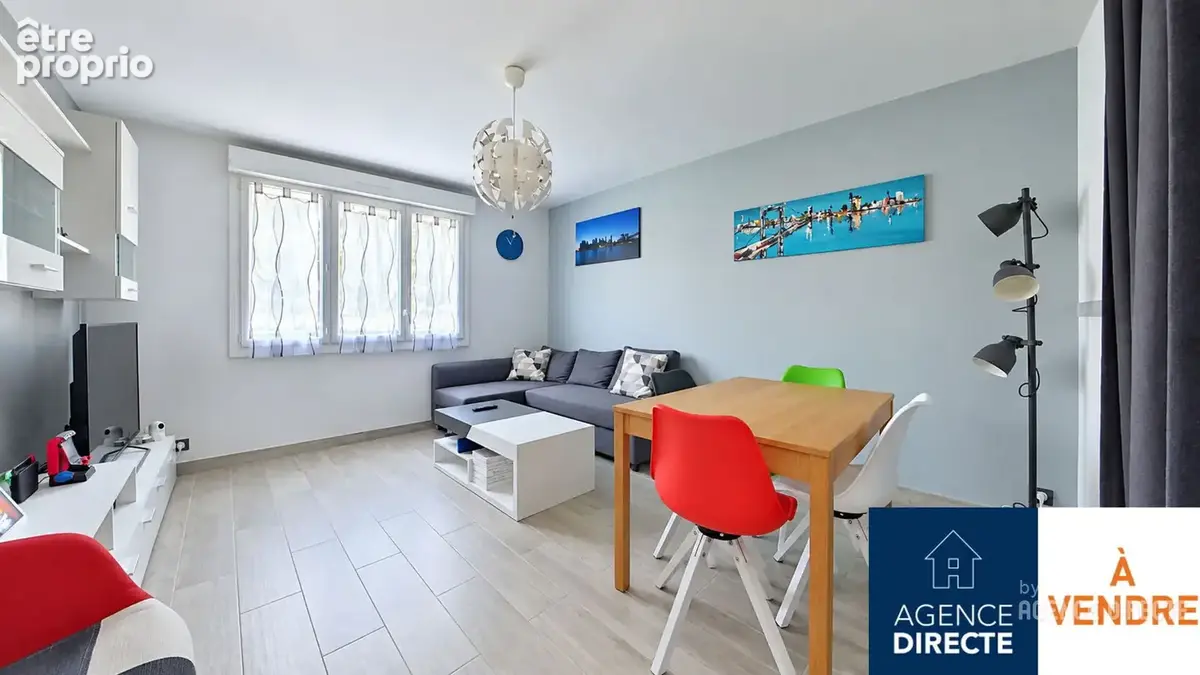 Doulon - Apt T3 traversant de 60 m² avec cave et parking - photo 1