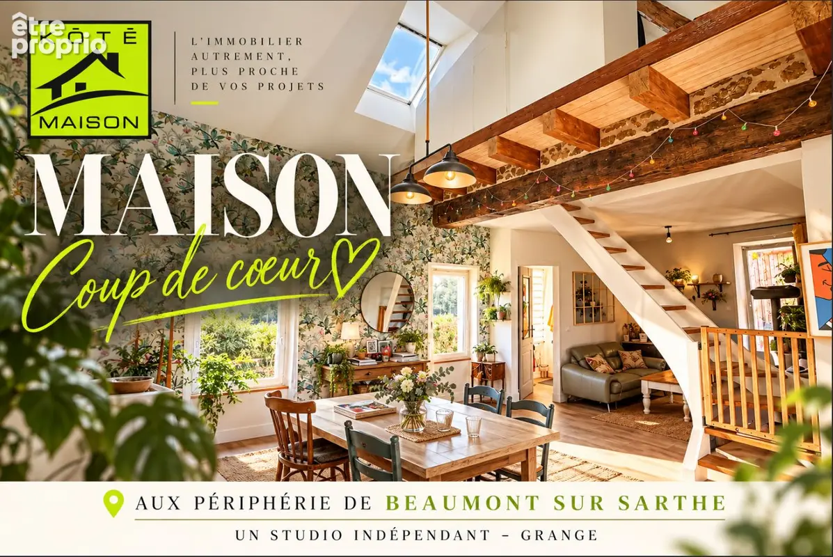 Maison à BEAUMONT-SUR-SARTHE