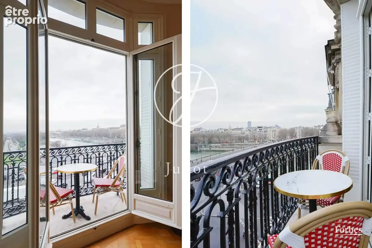 Paris 16e - ALMA-MARCEAU - Appartement - 5 pièces - 142,03m² Carrez - 3 chambres - Vues exceptionnelles - Appartement de service - photo 3