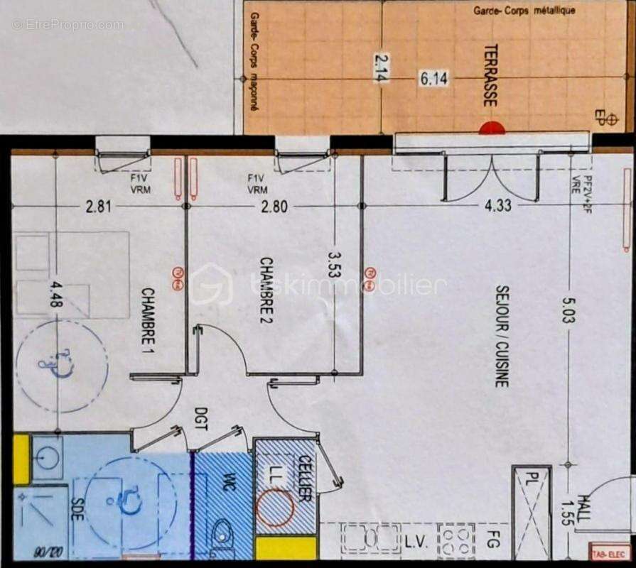 Appartement à LE PONTET