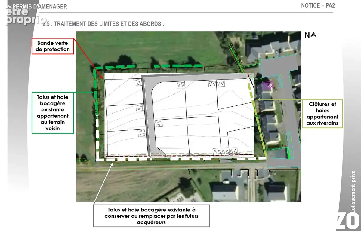 A vendre.  domjean. terrain pour lotissement  de 8 a 10 parcelles. - photo 6