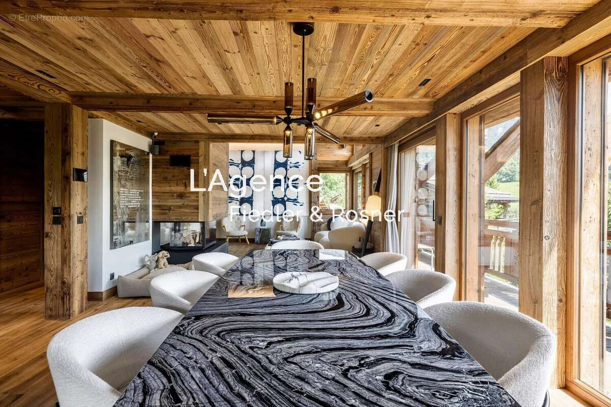 Ref 777 : megeve - chalet sur-mesure - finitions & decoration rare à megève - photo 6