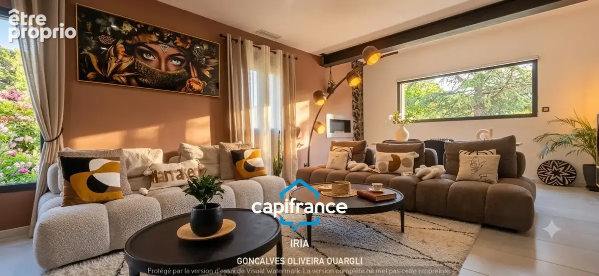 Villa contemporaine 150 m² - 4 chambres - 1 bureau - Garage 45m² - Grand terrain - VILLENEUVE SUR LOT - photo 5