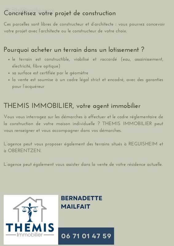 Terrain à SOULTZMATT