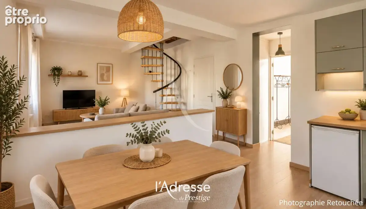 T2 bis en duplex, calme, lumière et vues - photo 3