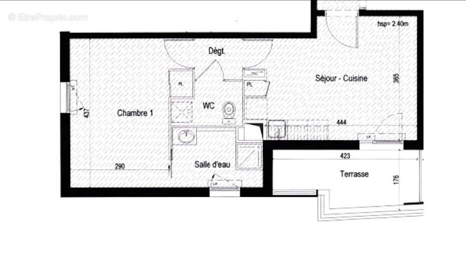 Appartement à SAINT-JEAN-DE-VEDAS