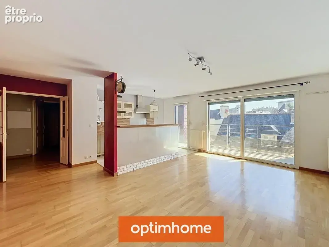 Rennes rue d’Antrain – T3 66 m² balcon sud ascenseur garage parking - photo 5