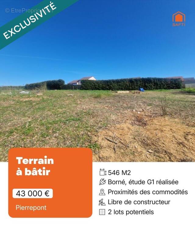 Photo 1 - Terrain à PIERREPONT