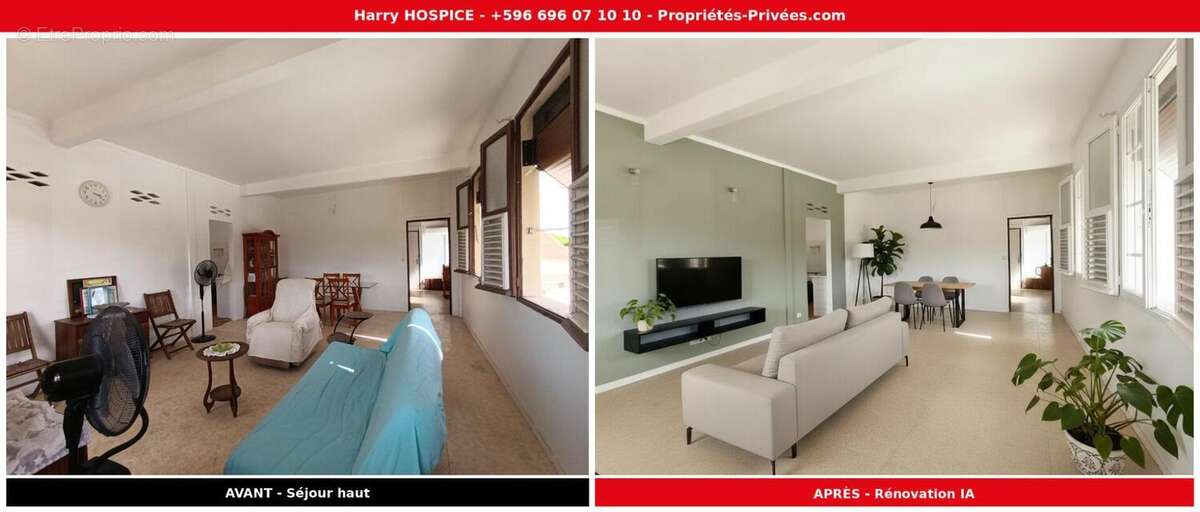 EXCLUSIVITE - FORT-DE-FRANCE - RARE 470m² - Maison 7P 119m² - 2x F2 - Idéal investisseur ou famille - 174 000 - photo 6