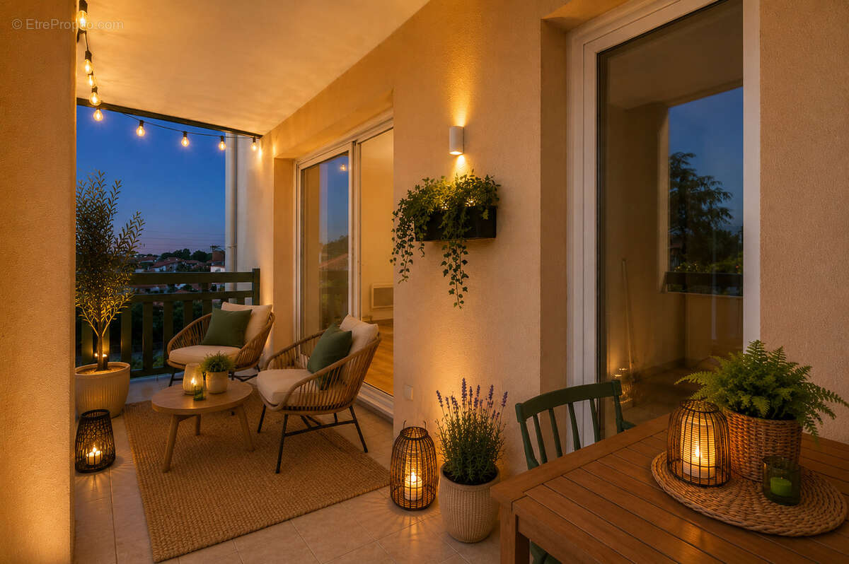 T2 lumineux avec terrasse ensoleillée - photo 12