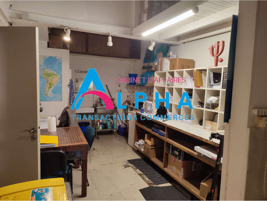 DROIT AU BAIL "Location" - boutique 70m² + stockage  - photo 4