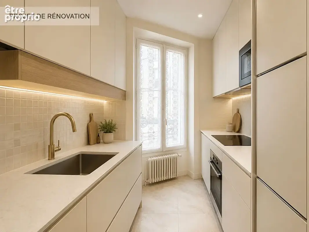 CLICHY - Appartement à rénover - 2 pièces de 40 m2 - photo 3