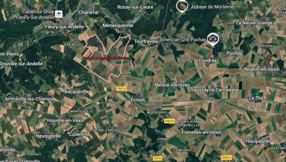 Terrain à GAILLARDBOIS-CRESSENVILLE