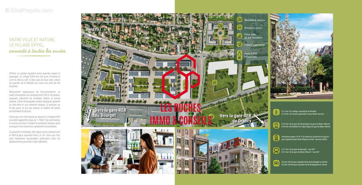 Appartement à LE BLANC-MESNIL