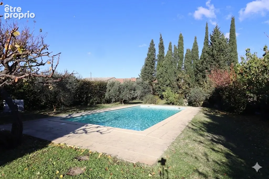 Mas en pierre Bédarrides 8 pièce(s) 210 m2 - photo 2