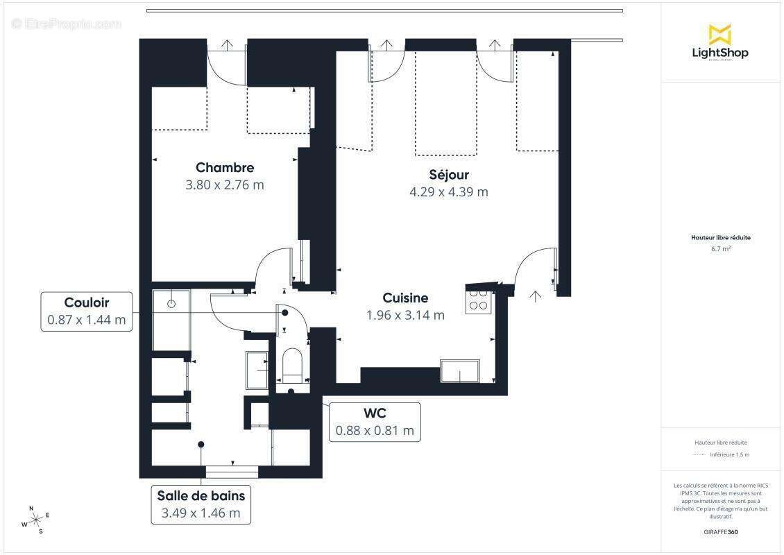 Appartement à PARIS-2E