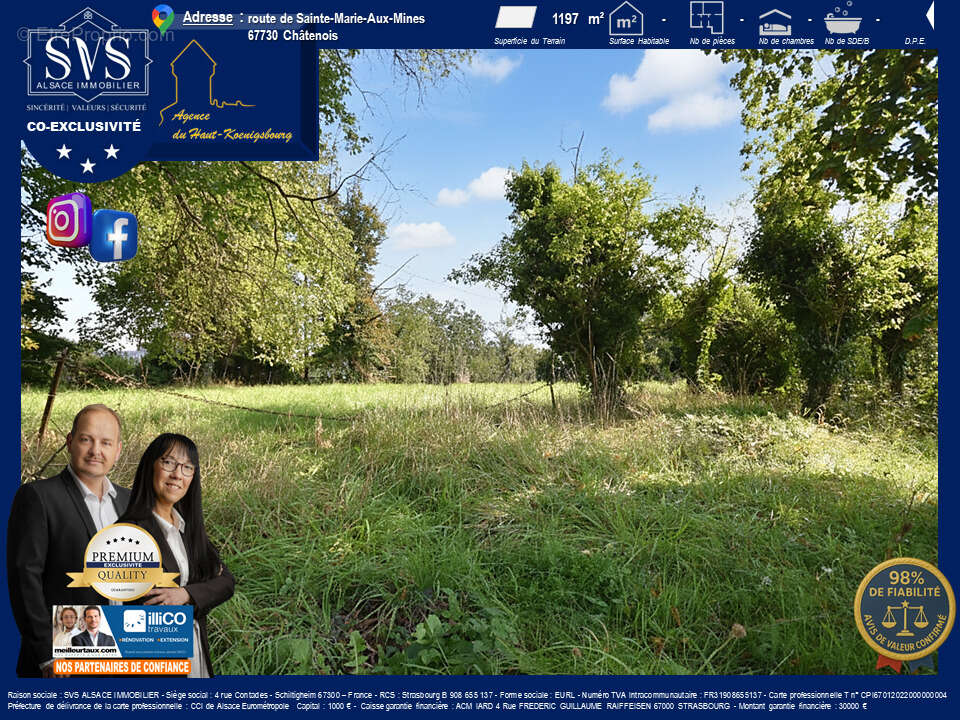 Terrain à CHATENOIS