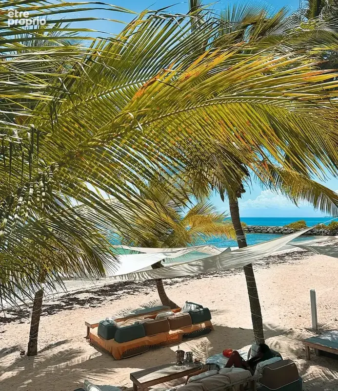 Studio vue mer en première ligne à Sainte-Anne   Dernier étage   Résidence sécurisée avec accès plage - photo 12