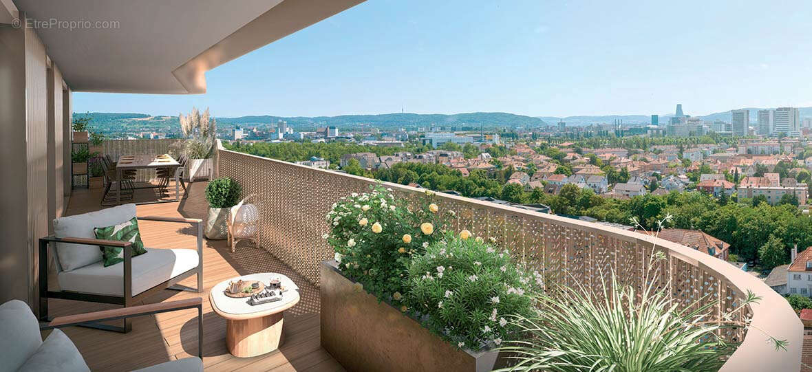 Superbe 4 pièces ou 3 pièces en étage avec terrasse, garage et parking - photo 3