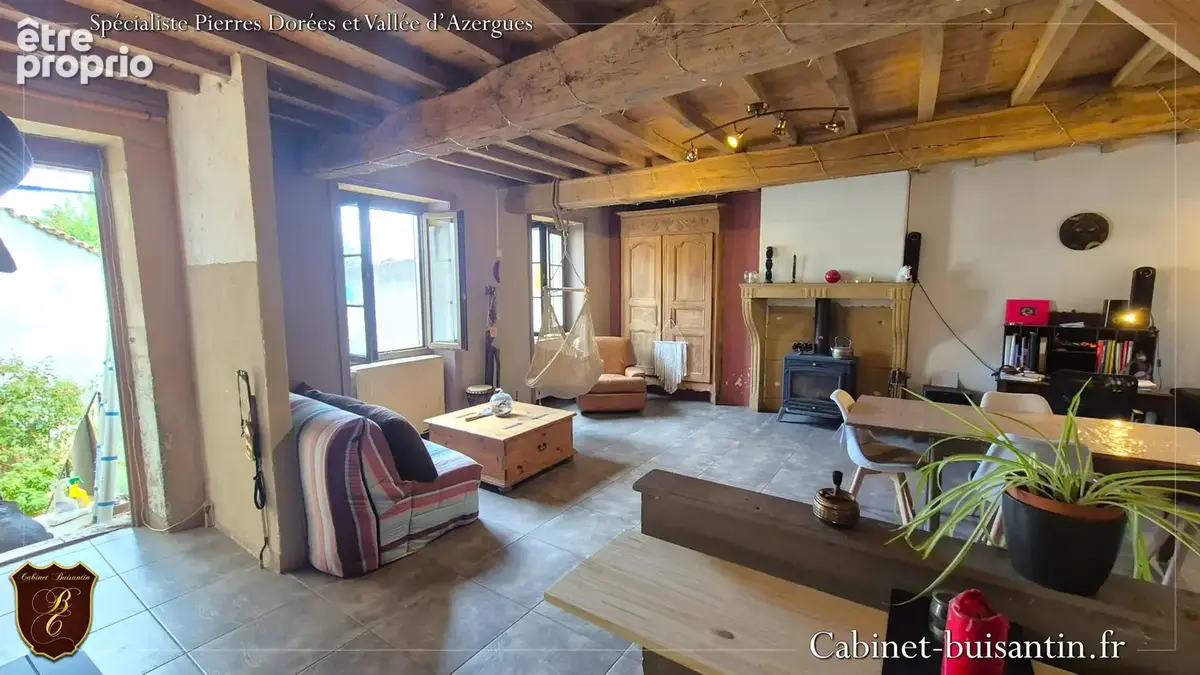 Proche centre, maison en pierres avec cour fermée - photo 4