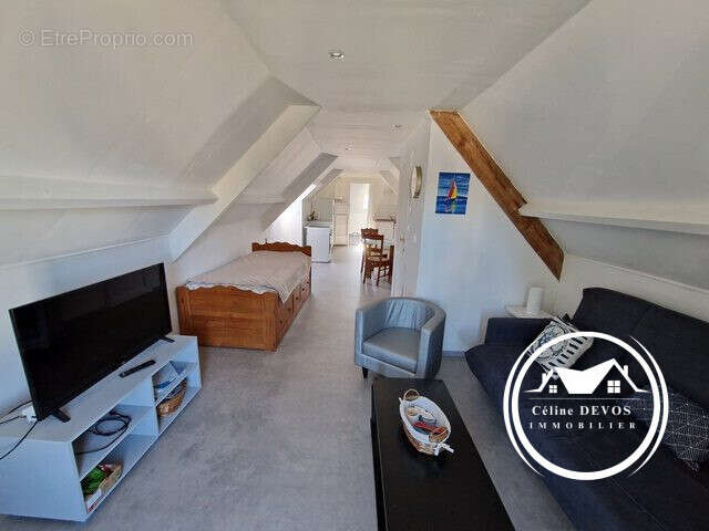 Salon du gîte - Maison à OYE-PLAGE