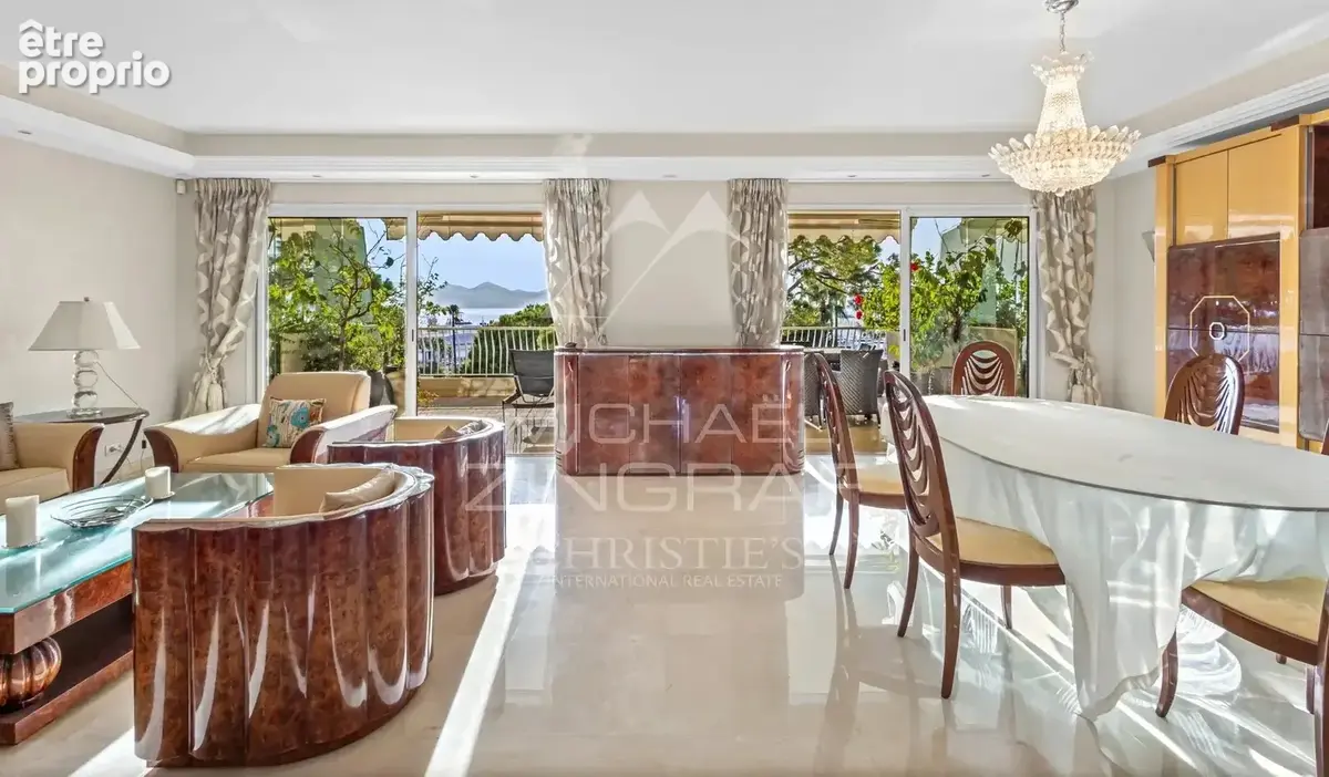 Cannes - Croisette - Prestigieux 4 pièces de 117m2 avec terrasses face à la mer - photo 4