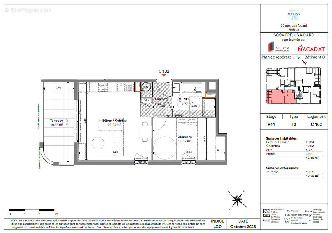 Appartement à FREJUS