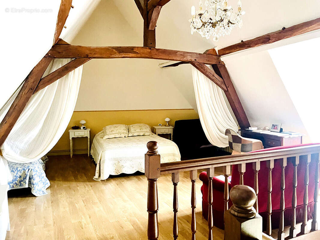 Longère en pierre 180 m² avec dépendances / Charme de l'ancien à Cussay - photo 12