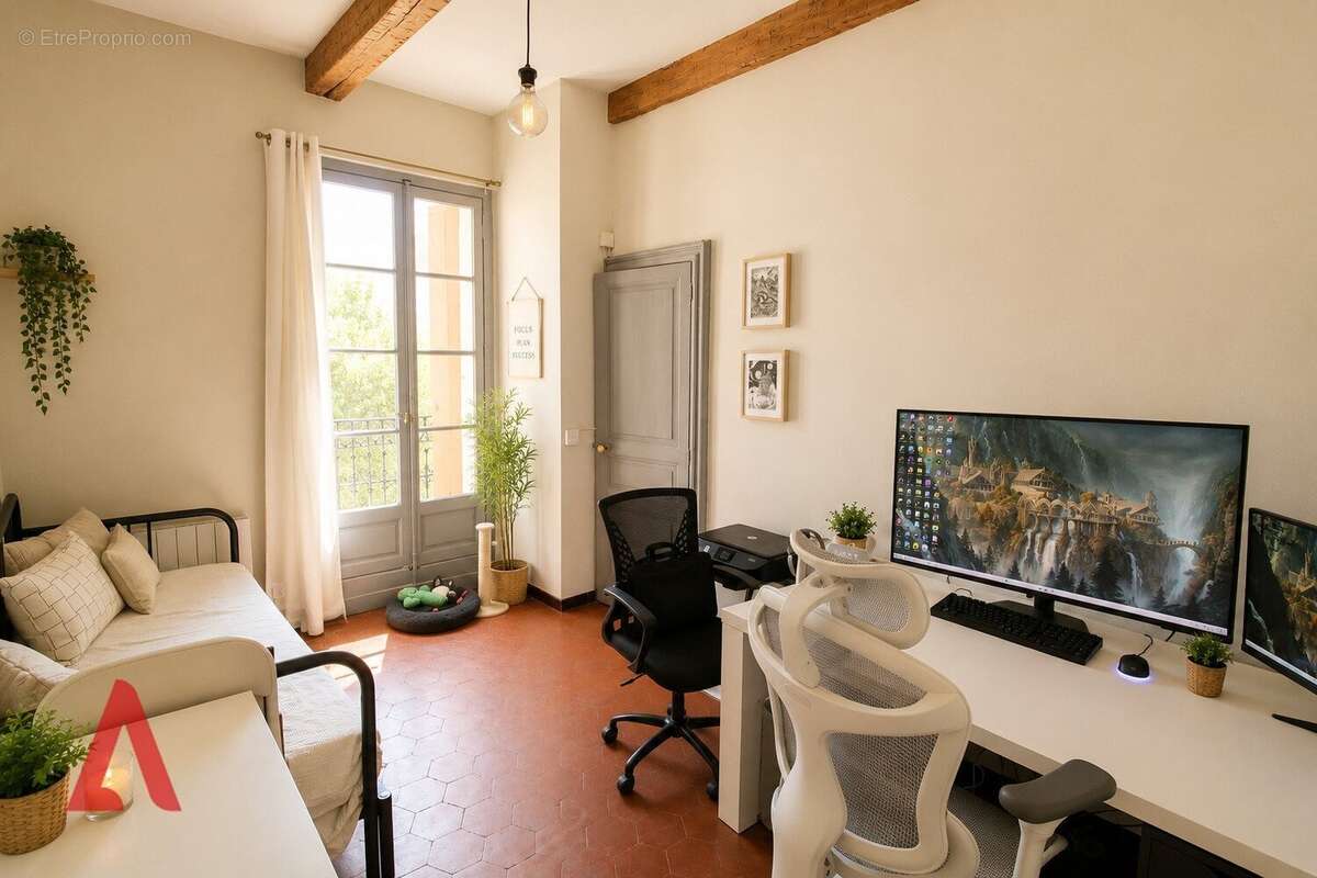 Belle maison de caractère au cur de Magalas  4 chambres, superbe terrasse couverte avec vue  149 000  - photo 5