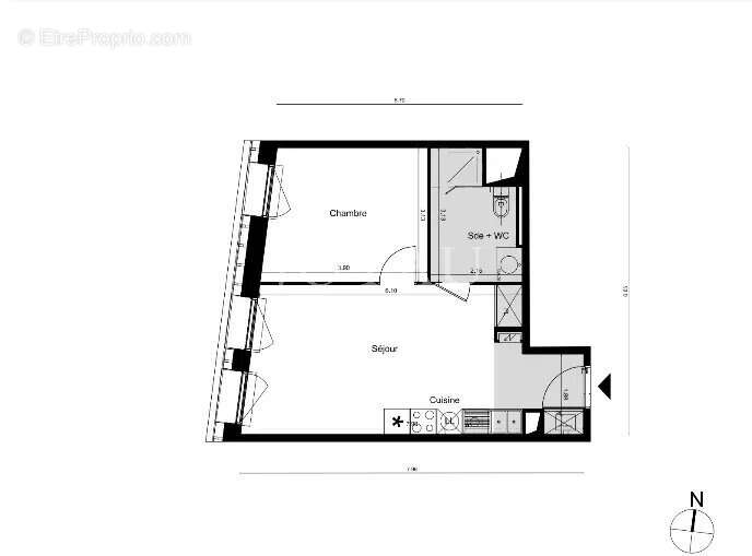 Appartement à TOULOUSE