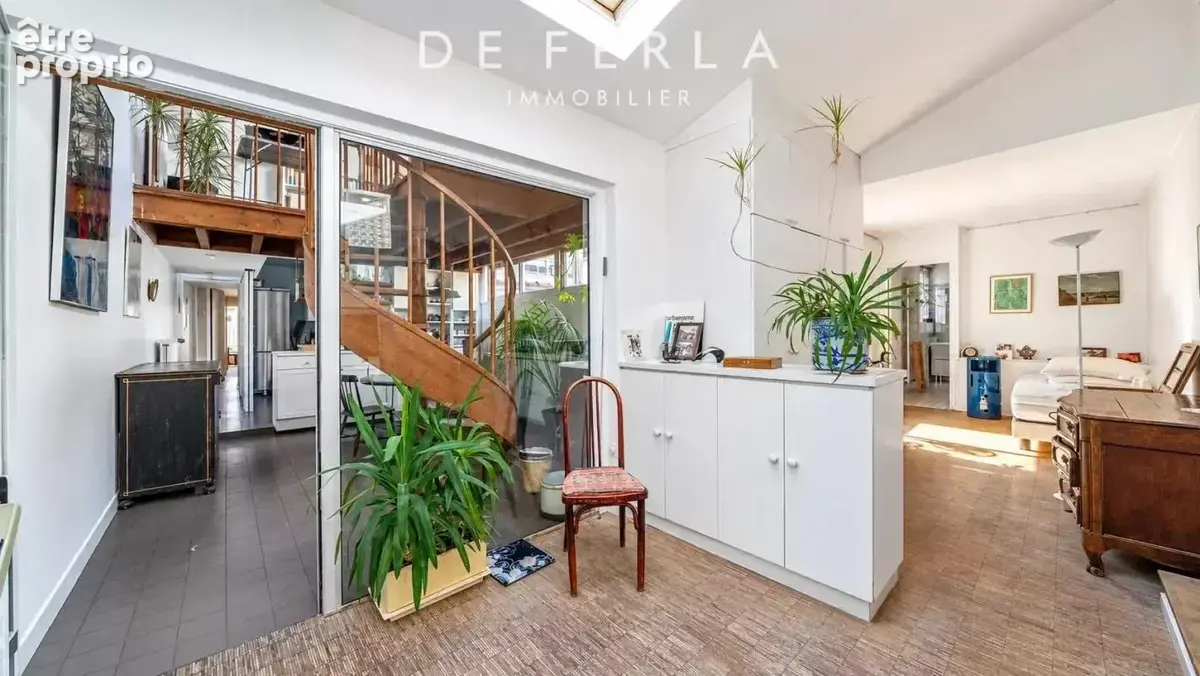 Paris XIVᵉ – Villa d’Alésia : Appartement familial esprit loft - photo 11