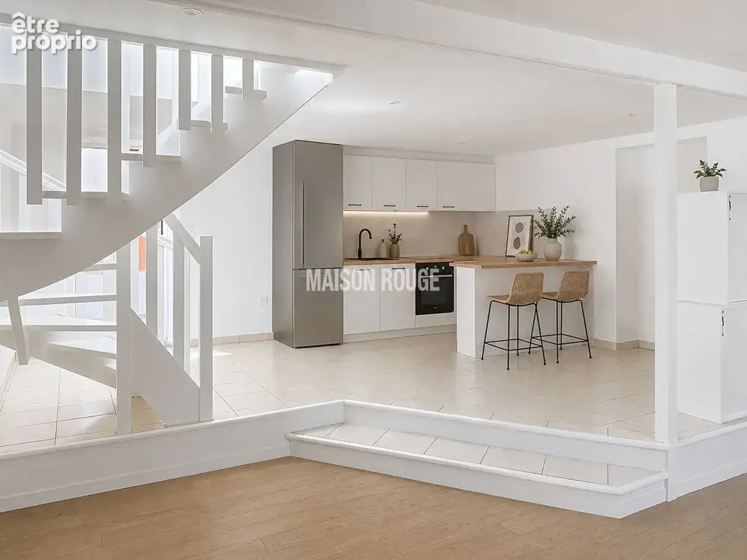 Appartement T3 en duplex avec terrasse  Saint-Servan 70 m2 - photo 2