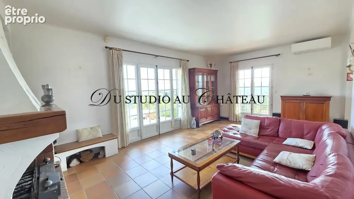 French riviera- cagnes sur mer superbe maison  au calme total avec piscine et vue mer exceptionnelle - 5 chamb - photo 11