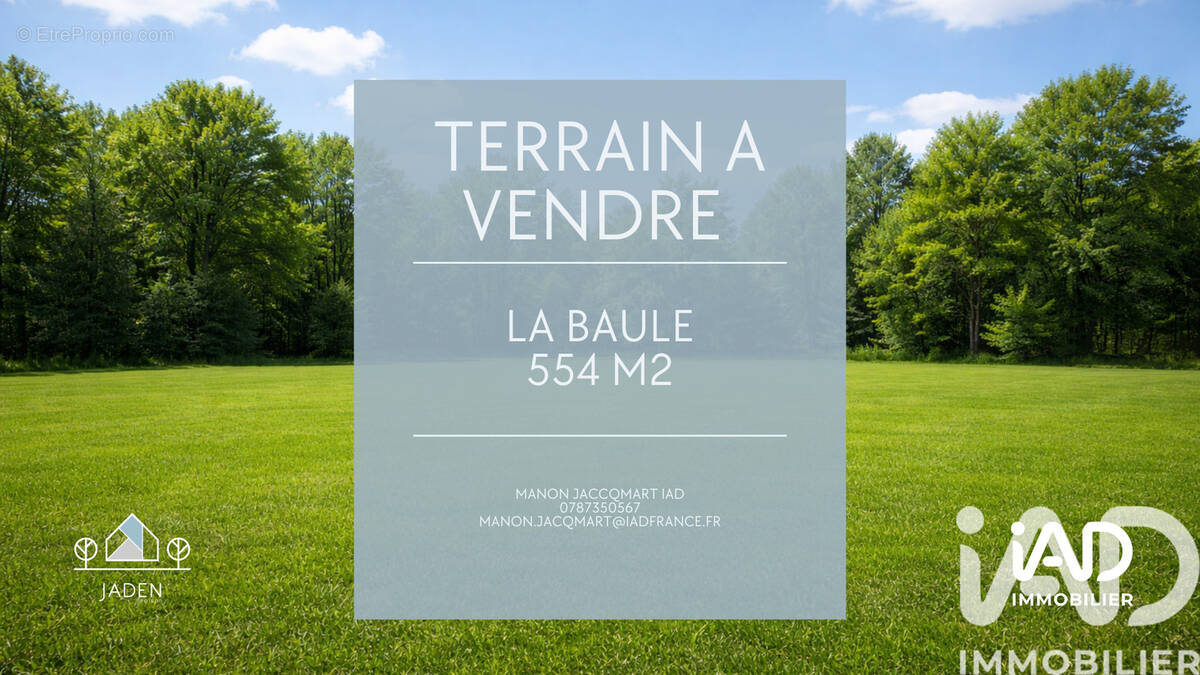 Photo 1 - Terrain à LA BAULE-ESCOUBLAC