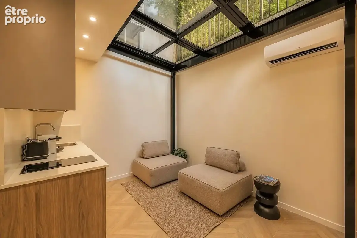 CANNES Basse Californie - Grand studio rénové avec piscine - photo 5